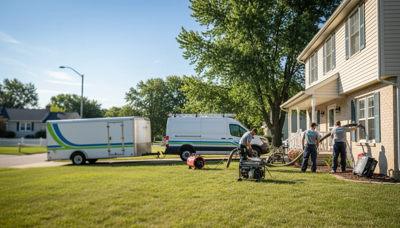 Flooded Basement Restoration And Cleanup With Repair in Seneca, KS near me
